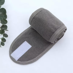 Haarband Flex mit Klettverschluss, grau
