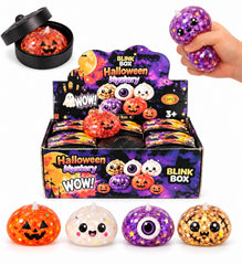 Halloween Squishy Glitzer Dumpling Spielzeug 8,5cm