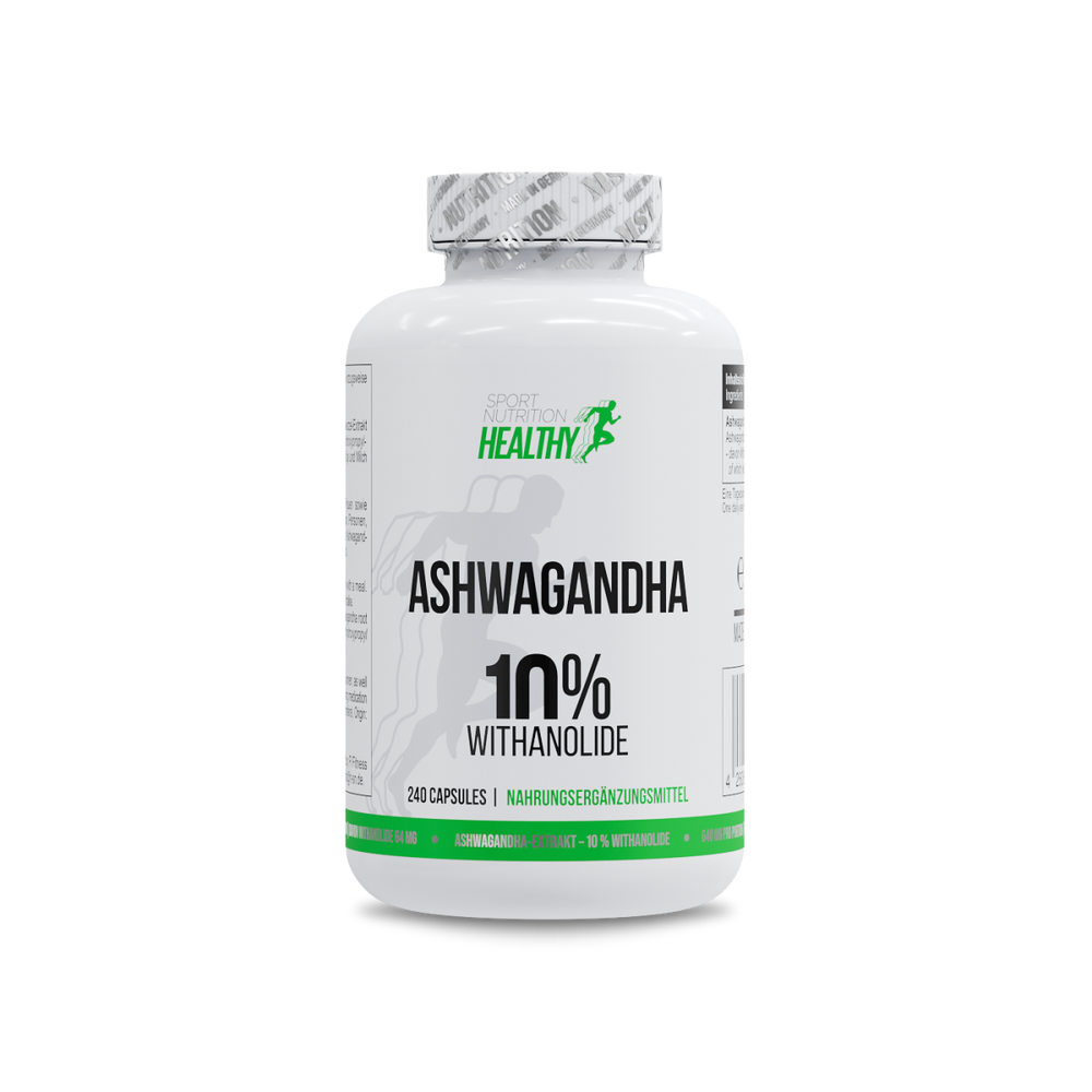 Healthy® Ashwagandha 10% Withanolide 240 Kapseln