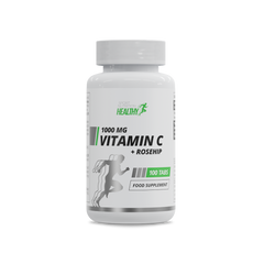 Healthy Vitamin C + Rosehip 1000mg 100 tab