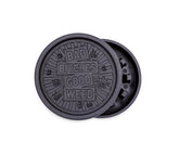 Hemp Grinder - Bad Bitches - 55mm - 2 Layers - Display - 8 Stück