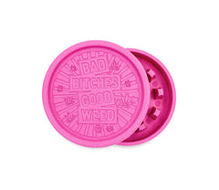 Hemp Grinder - Bad Bitches - 55mm - 2 Layers - Display - 8 Stück