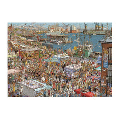 Puzzle Fresh Fish! Triangular, 2000 Teile