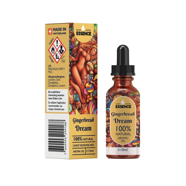 High Level Essence - Aromatherapie - Gingerbread Dream - Dein süsser Traum zum Wohlfühlen
