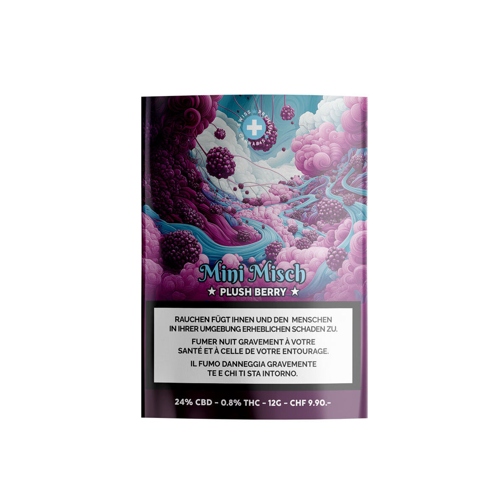 High Level Genetics - Plush Berry - Indoor CBD Mini Misch - 12g