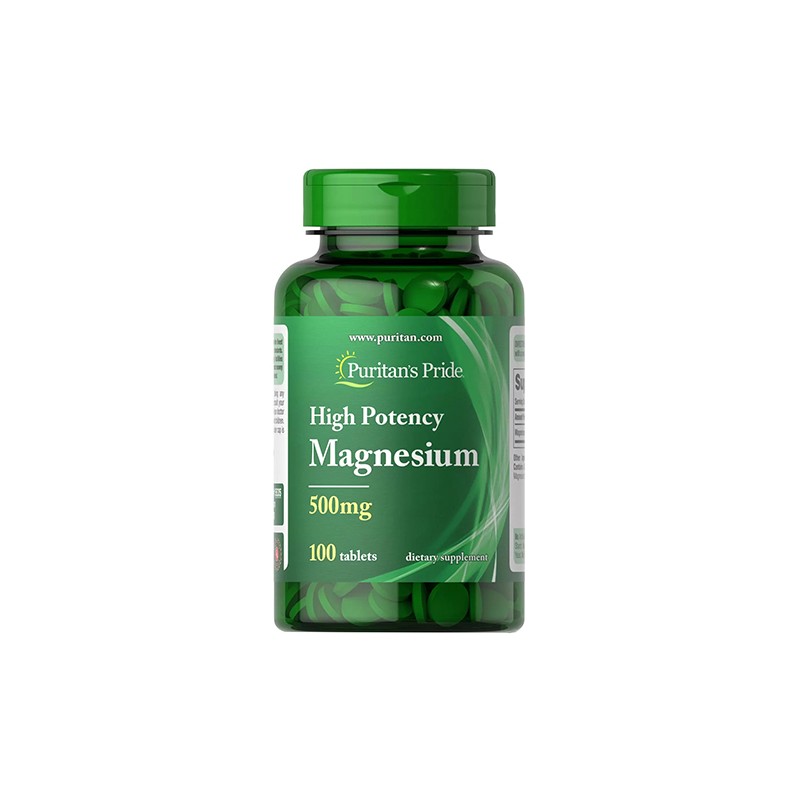 High Potency Magnesium - 500mg - 100tabs