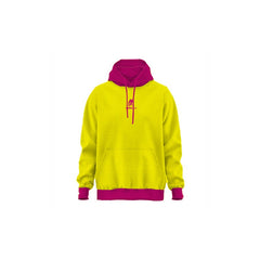HIRO Hoodie - Gelb Pink - M