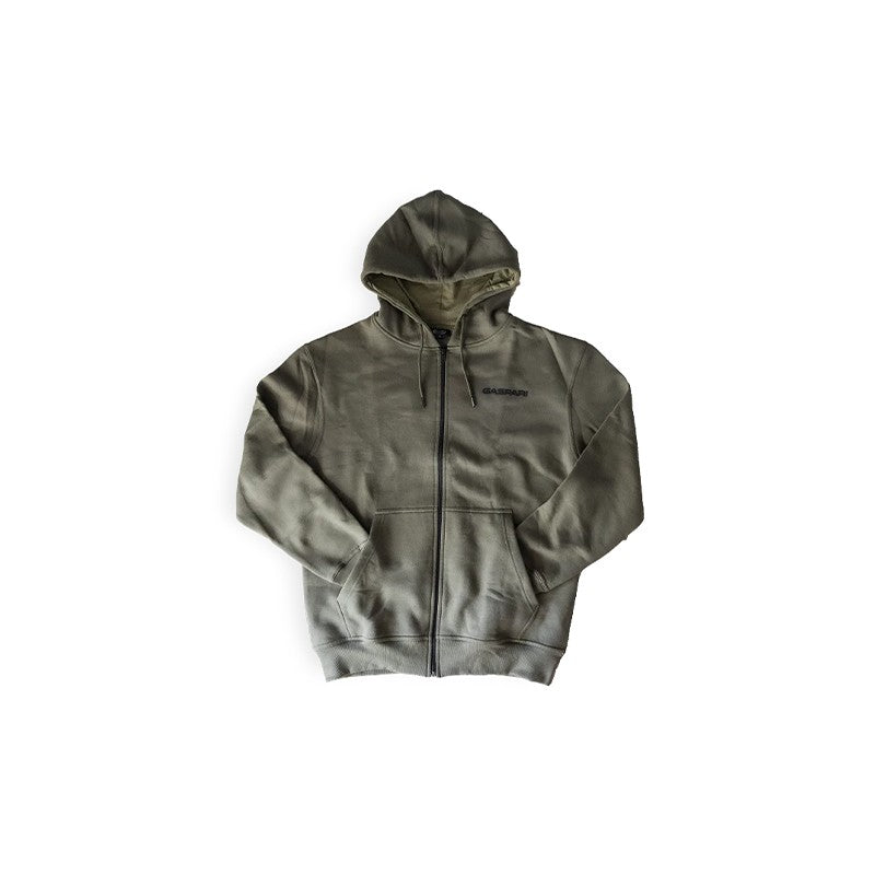 Hoodie Zipped Gaspari Logo - Khaki - M