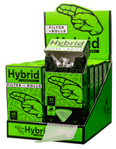 12 x Hybrid Supreme Aktivkohle Filter & Rolls, 33 Stk.