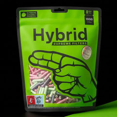 Hybrid - Supreme Aktivkohlefilter - Bag - Bunt G'mischt - 1000 Stück