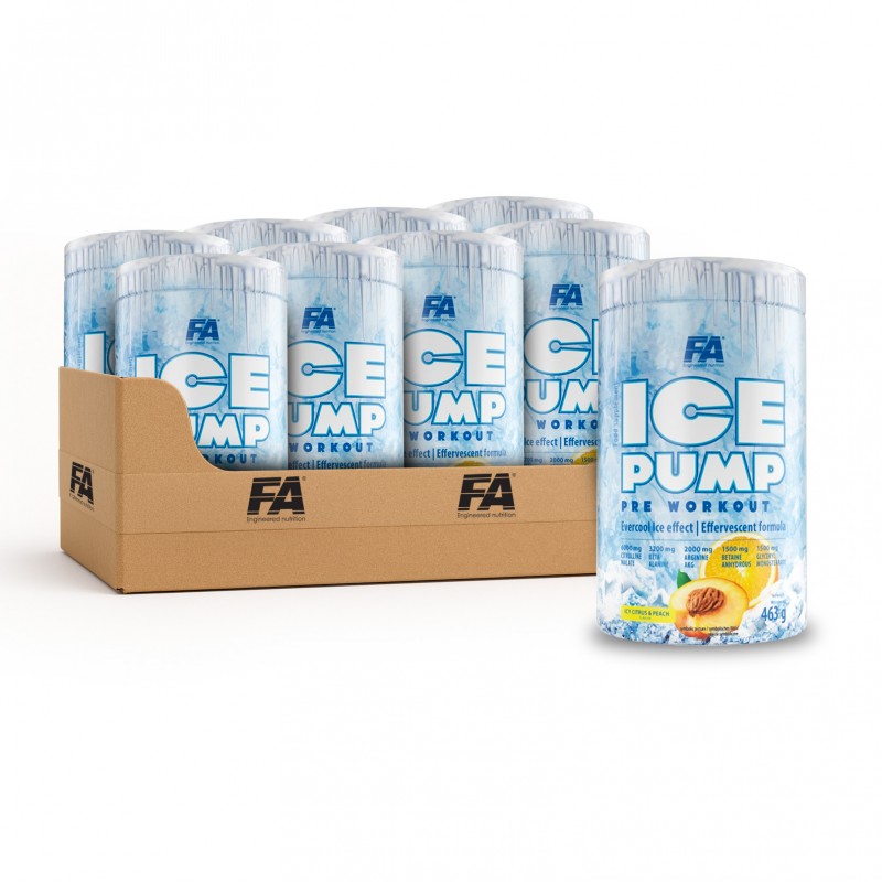 Ice Pump - 463g - Icy Citrus & Peach x12