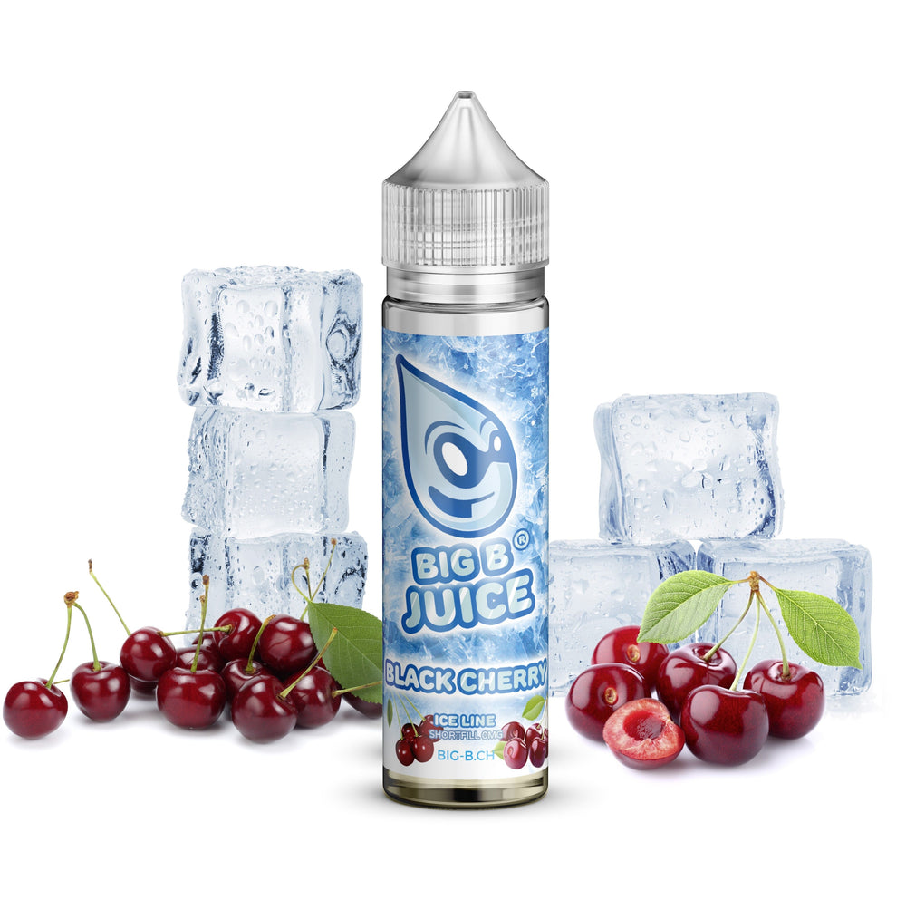 E-Liquid BIG B Juice ICE Line, Black Cherry 50ml ''Shortfill''