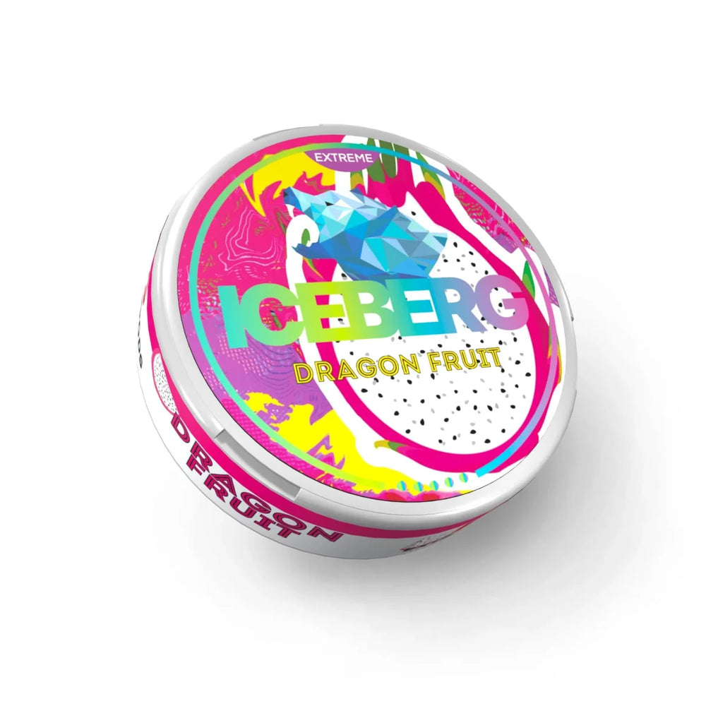 ICEBERG - Strong - Dragon Fruit - All White Snus - 50mg/g - 16g