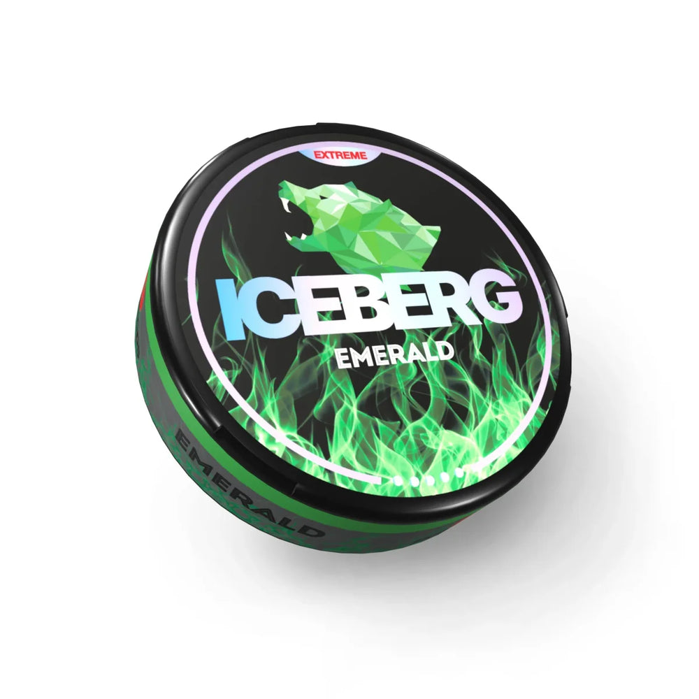 ICEBERG - Strong - Emerald - All White Snus - 50mg/g - 16g