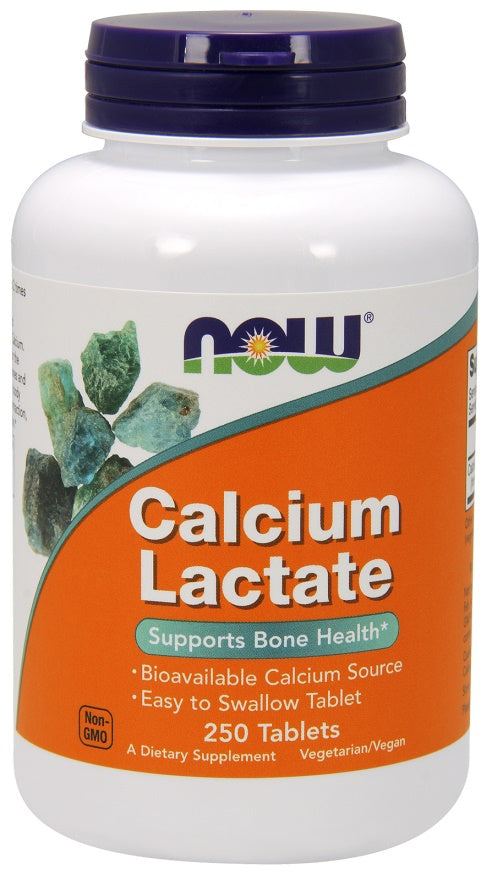 Now Foods Calcium Lactate