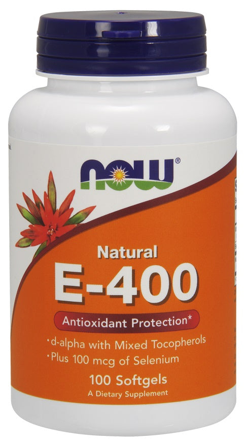 Now Foods Vitamin E-400 IU with Selenium