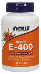 Now Foods Vitamin E-400 IU with Selenium