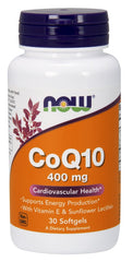 Now Foods CoQ10 with Vitamin E & Sunflower Lecithin