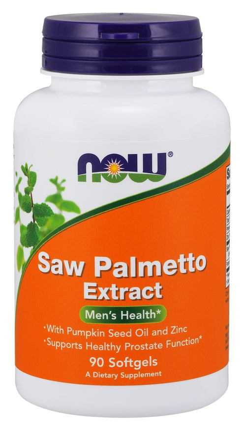 Now Foods Saw Palmetto Extract with Pumpkin Seed Oil and Zinc