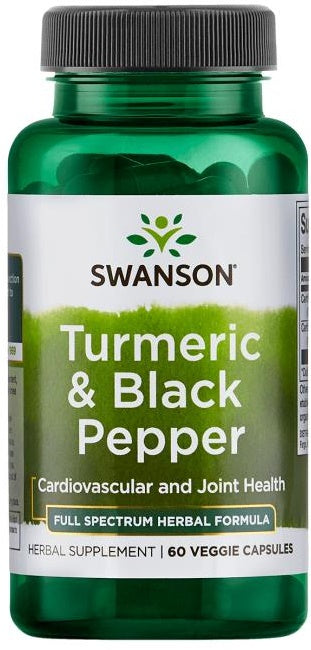 Swanson Turmeric & Black Pepper
