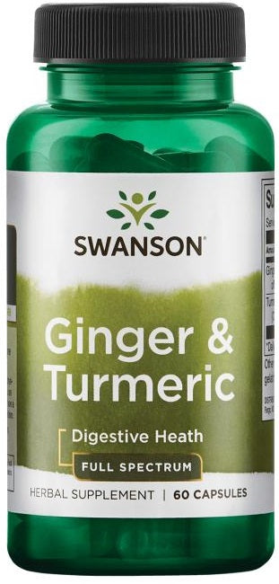 Swanson Ginger & Turmeric