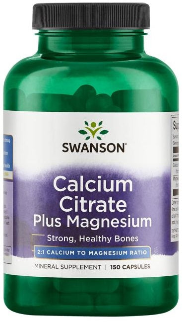 Swanson Calcium Citrate Plus Magnesium