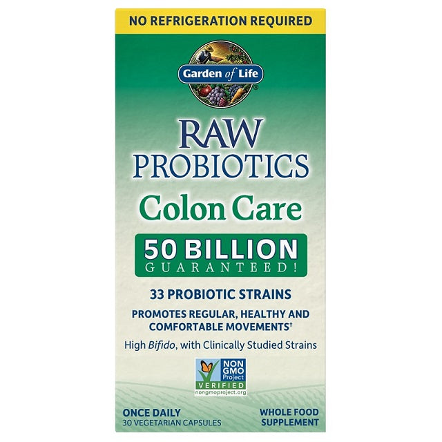 Garden Of Life Raw Probiotics Colon Care