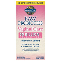 Garden Of Life Raw Probiotics Vaginal Care (Shelf-Stable)