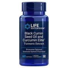 Life Extension Black Cumin Seed Oil and Curcumin Elite Turmeric Extract