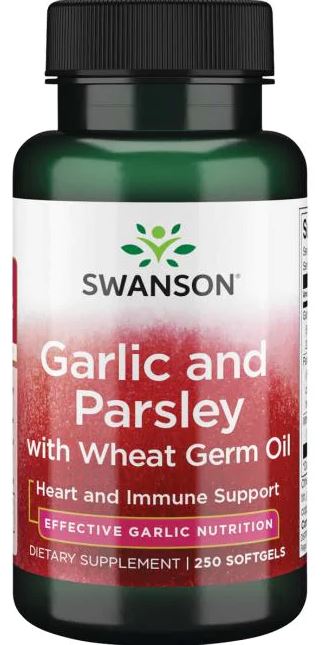 Swanson Garlic and Parsley with Wheat Germ Oil