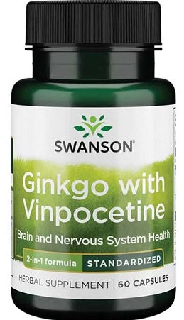 Swanson Ginkgo with Vinpocetine Standardized