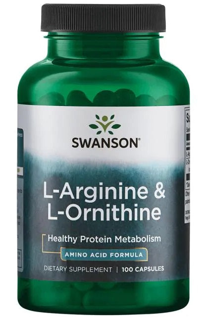 Swanson L-Arginine & L-Ornithine