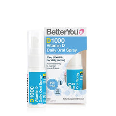 Betteryou D1000 Daily Vitamin D Oral Spray