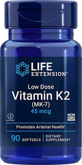 Life Extension Low Dose Vitamin K2 (MK-7)