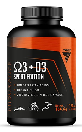 Trec Nutrition Endurance Omega 3 + D3 Sport Edition
