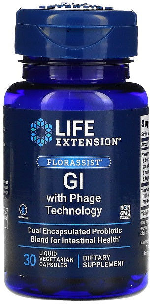 Life Extension Florassist GI with Phage Technology