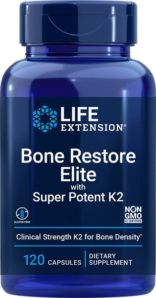 Life Extension Bone Restore Elite with Super Potenet K2