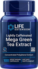 Life Extension Lightly Caffeinated Mega Green Tea Extract