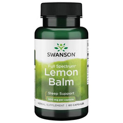 Swanson Full Spectrum Lemon Balm