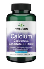 Swanson Calcium Carbonate, Aspartate & Citrate