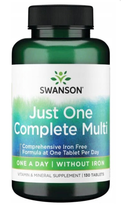 Swanson Just One Complete Multi without Iron
