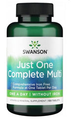 Swanson Just One Complete Multi without Iron