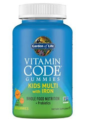 Garden Of Life Vitamin Code Kids Multi with Iron Gummies
