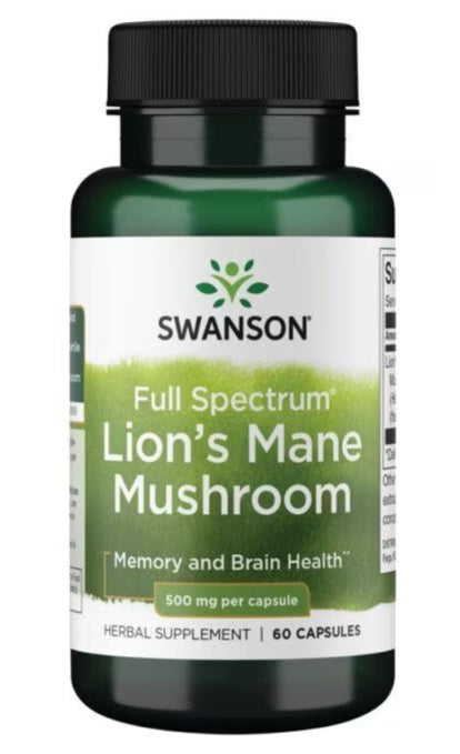 Swanson Full Spectrum Lion's Mane Mushroom