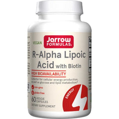 Jarrow Formulas R-Alpha Lipoic Acid with Biotin