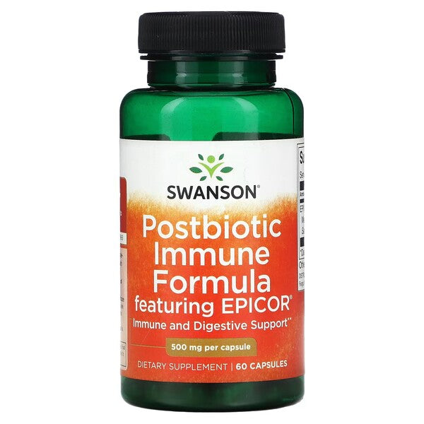 Swanson Postbiotic Immune Formula featuring EPICOR