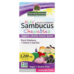Nature S Answer Kid's Sambucus Chewables