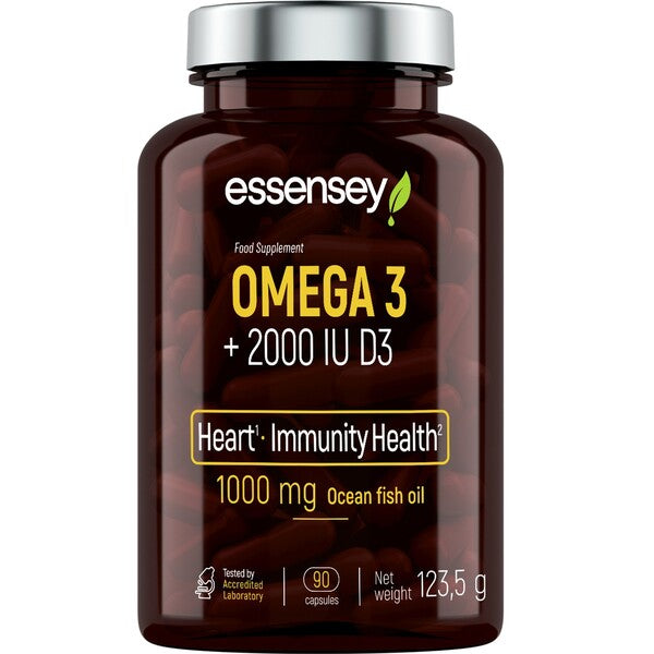 Essensey Omega 3 + 2000IU D3
