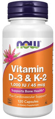 Now Foods Vitamin D-3 & K-2