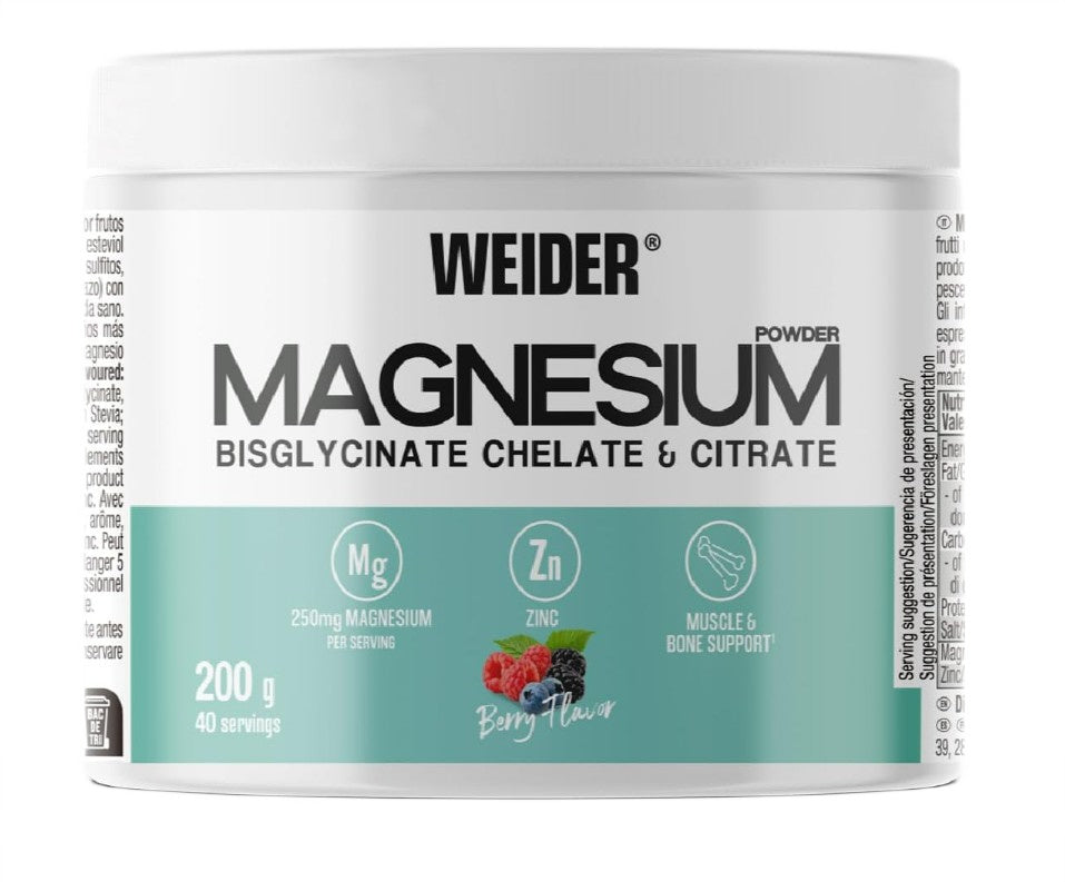 Weider Magnesium Bisglycinate Chelate & Citrate